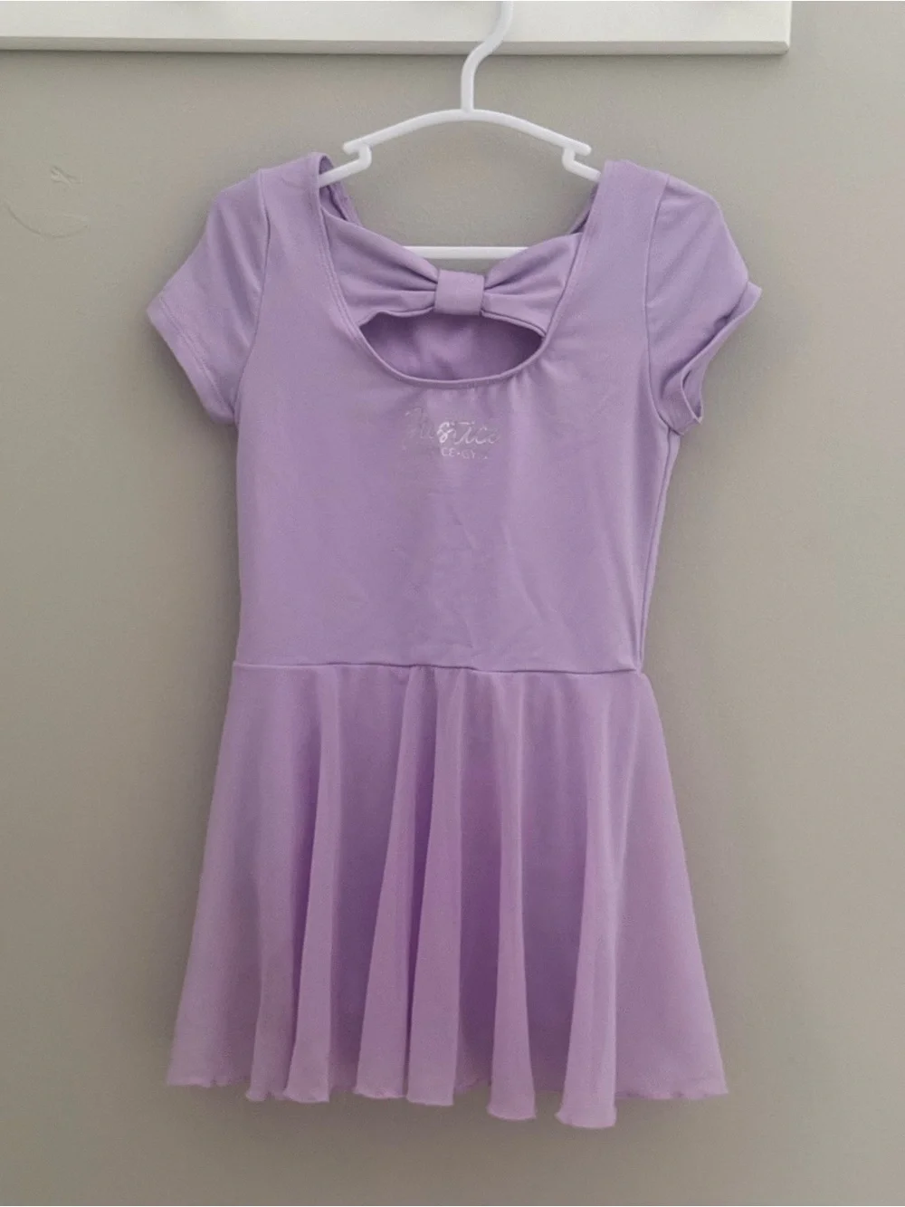 Justice Girls Cap Sleeve Ballet Leotard with Skirt - Size XXS